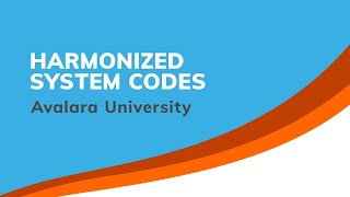 Harmonized System HS Codes [upl. by Aidnahs727]