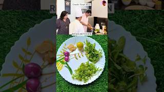 Sanjeev Kapoor amp Farah Khans Green Chutney Recipe 😋 shorts youtubeshorts [upl. by Dinsmore]