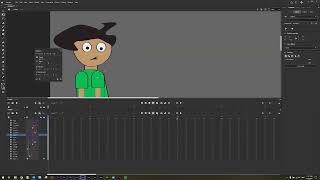 Adobe Animate  Character Rigging and Animation Walk Cycle [upl. by Couchman22]