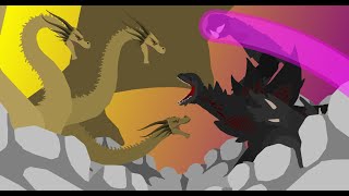 Hakaishin Godzilla vs King Ghidorah [upl. by Euphemiah]