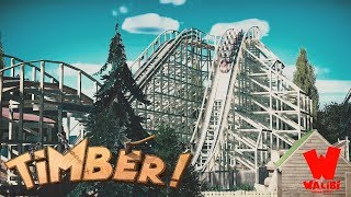 Planet Coaster Recreation  Timber  Walibi Rhônes Alpes [upl. by Stephan55]