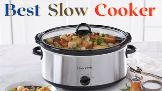 Best Slow Cooker 2024 Top 10 Slow Cooker Buying Guide [upl. by Zerline]