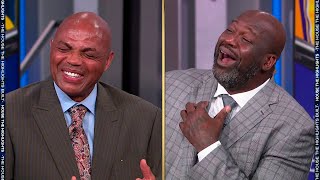 Shaq and Chuck Cant Stop Laughing 🤣🤣🤣 [upl. by Ardnaeel]