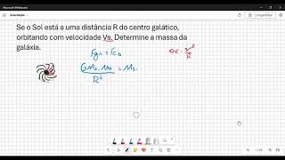 COMO ESTIMAR A MASSA DA GALÁXIA [upl. by Aihtnis357]