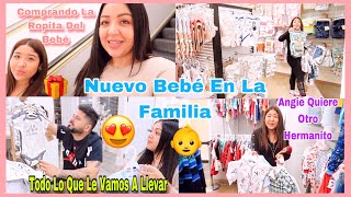 Nuevo Bebé En La Familia 👶Comprando Ropita Aww Angie Quiere Otro Hermanito  Receta Fácil 😋 [upl. by Malissia765]