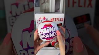 Netflix Mini Brands ASMR🍿asmrshorts minibrands minibrandsnetflixtoyunboxing surprisetoyasmr [upl. by Halsey]