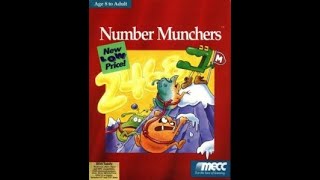 MECC Number Munchers 1986 Apple II [upl. by Mansur]