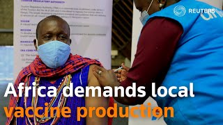 Africa demands local production of COVID19 vaccines [upl. by Utley129]