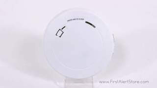 First Alert 10 Year Sealed Battery Combo Photoelectric Smoke and CO Alarm PRC710 [upl. by Haerdna]