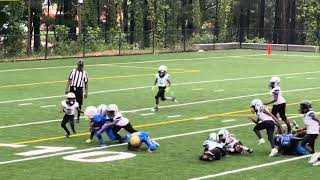 Warzone 2024 Highlights Osceola Kowboys 8u vs RDUGEA amp Municipal Raiders Preseason Youth Football [upl. by Eeramit]