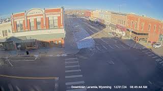 Downtown Laramie Web Camera [upl. by Waylin]