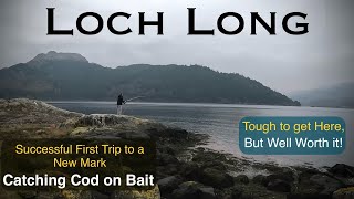 Sea Fishing Scotland  Loch Goil to Loch Long  Catching Cod in a Beautiful Location [upl. by Nalac]