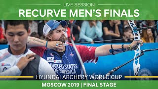 Live Session recurve mens finals  Moscow 2019 Hyundai Archery World Cup Final [upl. by Arait]