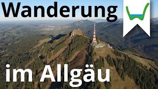 🙂Wandern im ☺️ Allgäu  Wanderung zum Grünten Wächter des Allgäu [upl. by Lunn]