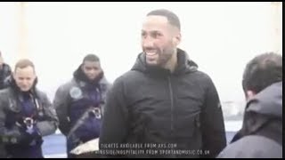 YOU IDIOT  YOU ARE DELUDED  JAMES DeGALE TELLS CHRIS EUBANK JR BEFORE FACE OFF  DeGALEEUBANK [upl. by Atnoved]