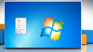 Windows® 7 Desktop icons Missing [upl. by Ueihttam]