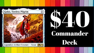 Golos Tireless Pilgrim EDH Commander Budget Deck Big Spells EDH 25 [upl. by Gaylor]