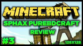 Minecraft  Sphax PureBDCraft 128x128 Texture Pack  Resource Pack 181710 Review Download 3 [upl. by Schriever]