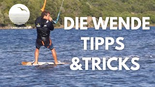 KITESURFEN DIE WENDE LERNEN  einfach erklärt TippsampTricks by LakeUnited [upl. by Gradeigh]