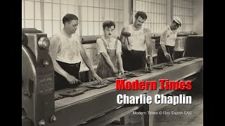 Charlie Chaplin Factory Work Modern Times 1936  Charlie Chaplin 2SET21 [upl. by Atirys42]