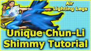 This is a very good Shimmy technique for Chun Li Players and a Tutorial on how to practice it [upl. by Mayrim]