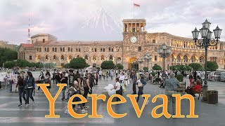 Yerevan Armenia 4K The Capital of Armenia [upl. by Adnamma]