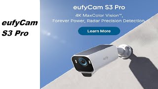 eufyCam S3 Pro Review  With Amazing Night Vision [upl. by Merell]