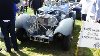 Jaguar Classic Cars at Eastbourne Magnificent Motors 2024 Saturday [upl. by Kruse260]