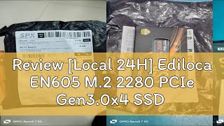 Review Local 24H Ediloca EN605 M2 2280 PCIe Gen30x4 SSD Internal Solid State Drive  SSD 250GB [upl. by Attaynek]