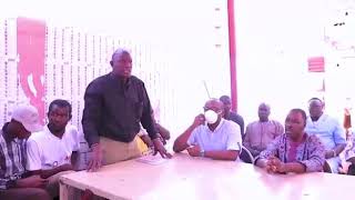 Remise des matériaux de lavage de main par l’équipe Festhiphop Rapou Dôgô Kûn [upl. by Arretal]