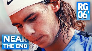 Rafael Nadal Near The End Roland Garros 2006 [upl. by Salome406]