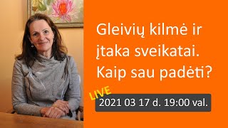 Gleivių kilmė ir įtaka sveikatai Kaip sau padėti Gydytojos Astos Keturkienės paskaita [upl. by Lemmueu]