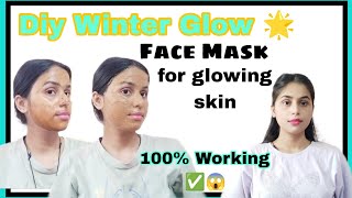 सर्दियों मे लगाए ये 3 मैजिकल ✅✨ Face Mask जो दे आपके चेहरे को नमी और चमकदार त्वचा❤️😍 100 Results 😱✅ [upl. by Aneekat]