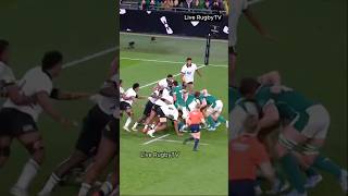 Ireland Rugby try to score I Fiji vs Ireland 😍 fiji ireland rugby [upl. by Rakso169]