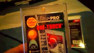 Ultra Pro One Touch Resealable Bags fits 35pt to 260pt  Ultra pro One touch magnet case [upl. by Robbi]