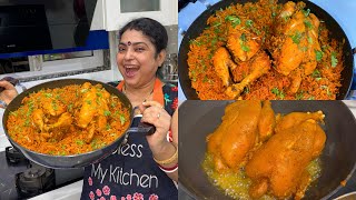 SPICY WHOLE CHICKEN PULAO RECIPE  MaddyMummy [upl. by Etteragram]