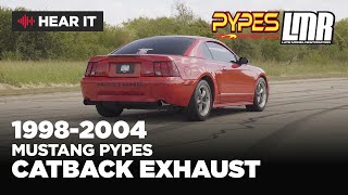 Mustang Exhaust Sound Clips  Pypes Violator Catback Exhaust 9804  SFM27 [upl. by Leitman775]