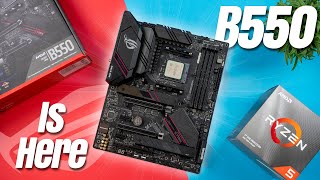 X570 Might Get A Bit Jealous  ASUS ROG STRIX B550E Review [upl. by Aneeram]