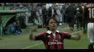 Gol di Inzaghi  13 Maggio 2012  Milan 2 Novara 1 Commento di Pellegatti [upl. by Sig]