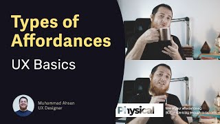 4 Types of Affordances  UX Beginner Class [upl. by Benedetto459]