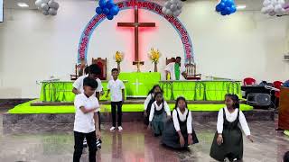 Thuthipom Alleluya paadi  Sunday School Primary Dance  Children’s Sunday 2024  ECI Nagalkeni [upl. by Adla]