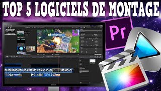 TOP 5 meilleurs logiciels de montage vidéo 2024 [upl. by Llirret]