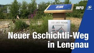 Neuer GschichtliWeg in Lengnau [upl. by Enialehs]