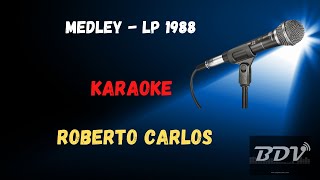 Medley  Roberto Carlos  1988  Playback  Instrumental [upl. by Cirdec525]