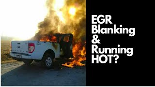 Does Blanking the EGR on a Ford Ranger make it run Hot [upl. by Lzeil]