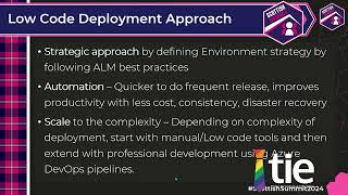 Lowcode Deployment approaches with Sabjan Sama [upl. by Lrem]