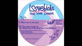 Lovebirds  Want You In My Soul ft Stee Downes Original Mix [upl. by Madeleine675]