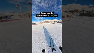 Ouverture de la station de Val Thorens pour la saison 20242025 ⛷️🏔️ ​⁠insta360 X4 insta360 [upl. by Conni]