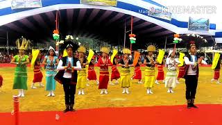 Mega dance of siang district inauguration [upl. by Leelahk]