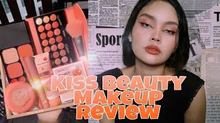 KISS BEAUTY MAKEUP REVIEW  Prescious Abby🖤 [upl. by Innaig]